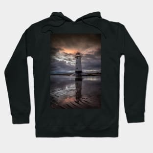 Talacre Lighthouse at Dawn Hoodie